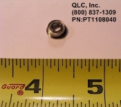 A metal object is shown next to a ruler.