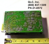 A green circuit board with numbers on it